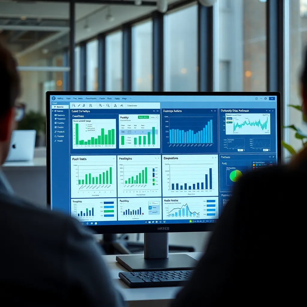 Python code voor data analyse op laptop scherm