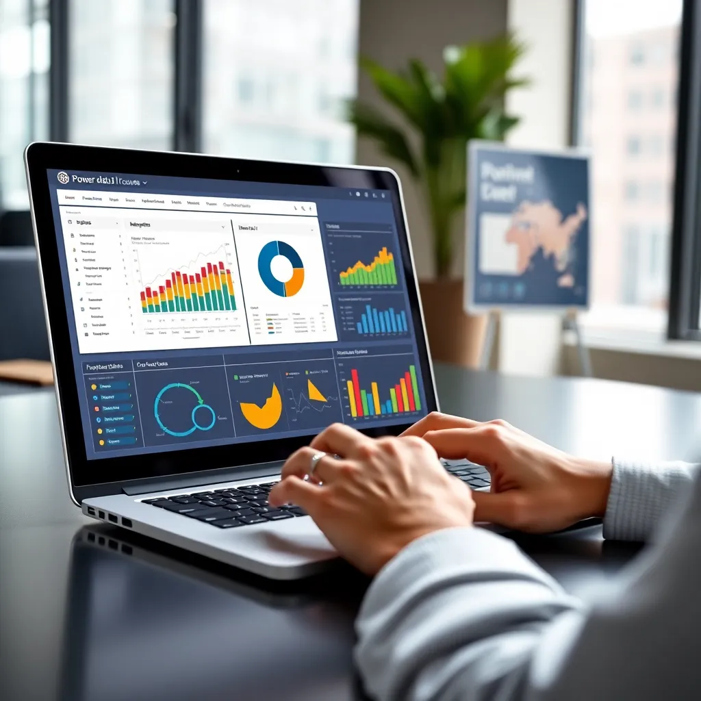 Interactieve dashboards in Power BI met verschillende visualisaties